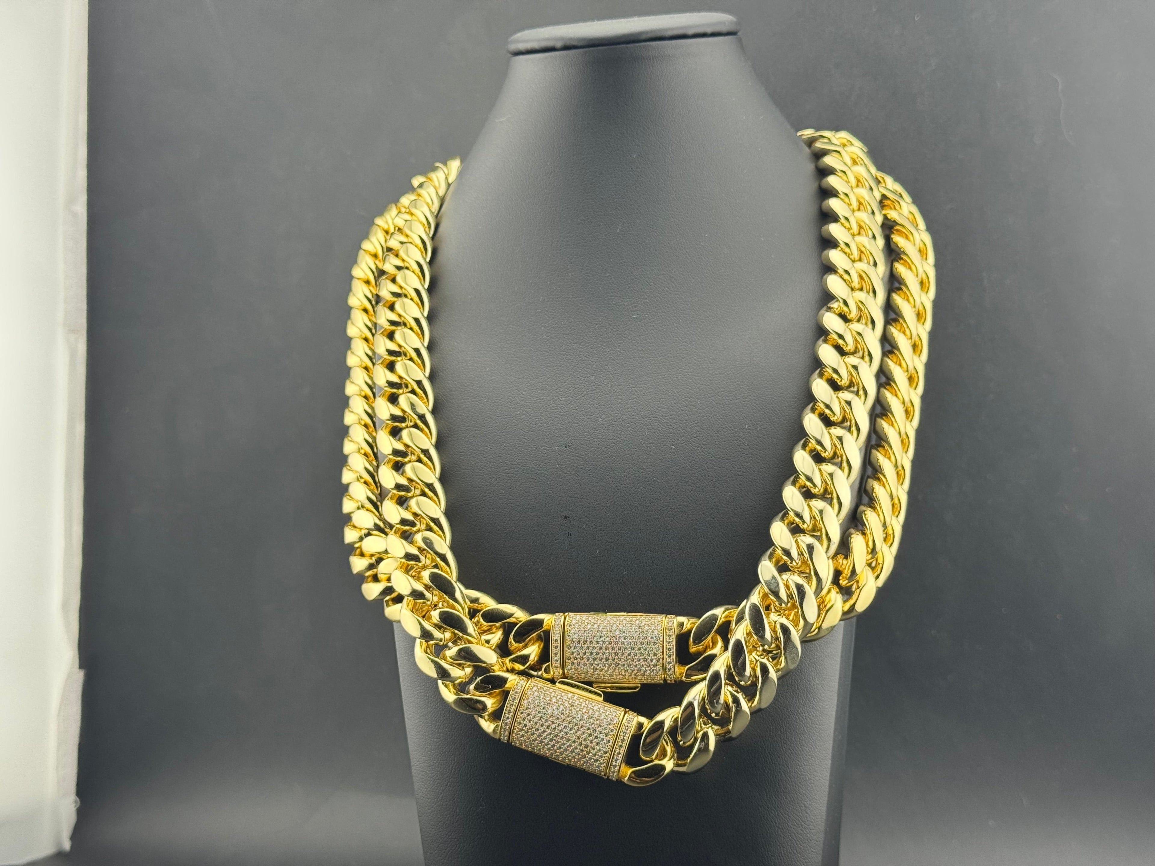 24 inch 18mm Cuban chain